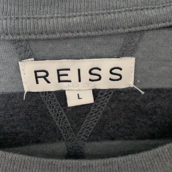 Reiss Men’s Striped T-Shirt - Picture 3 of 6